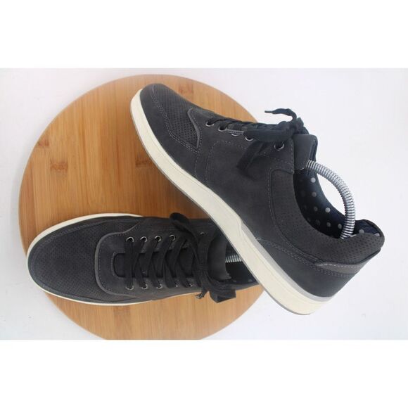 Madden Men's Punnit Sneaker-Black Nubuck-Size 10.5 - Picture 1 of 11